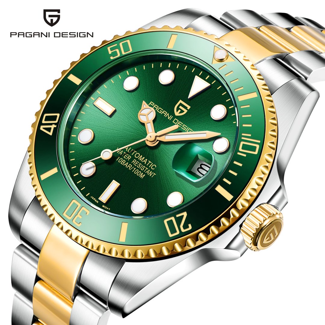 Rolex Watch Submariner - PAGANI Design PD1639 Men Automatic Watch