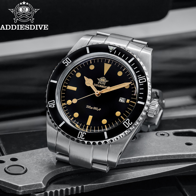 ADDIESDIVE Men's Luxury Watch  - Rolex Watch Submariner ulasan dan harga