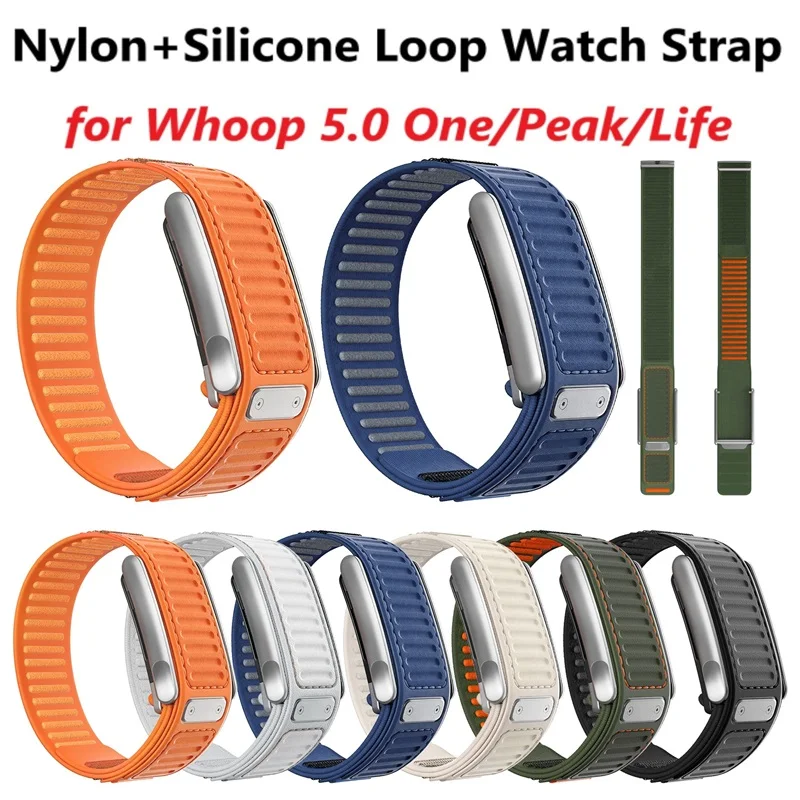 Nylon Silicone Loop Watch Band - Sport Loop Velcro ulasan dan harga