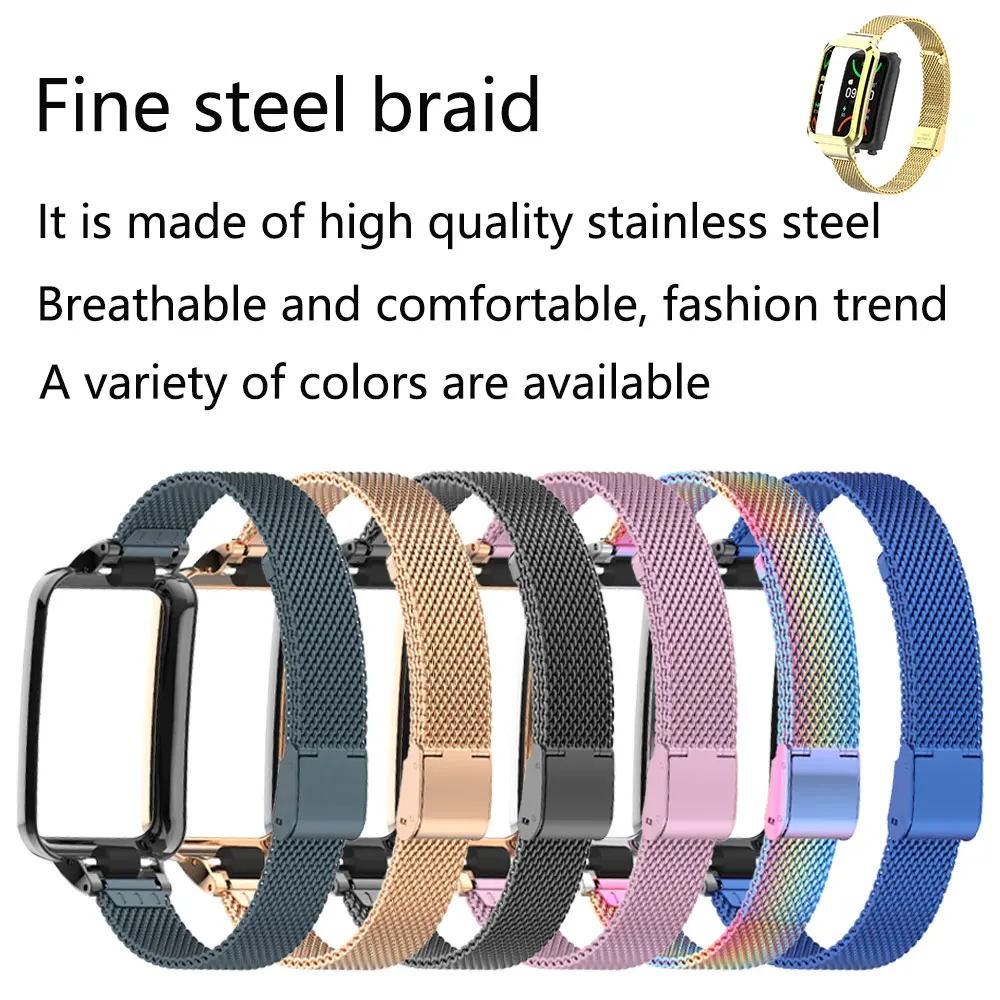 Suitable for Oppo Band 2 Stain - Mesh Strap Metal ulasan dan harga