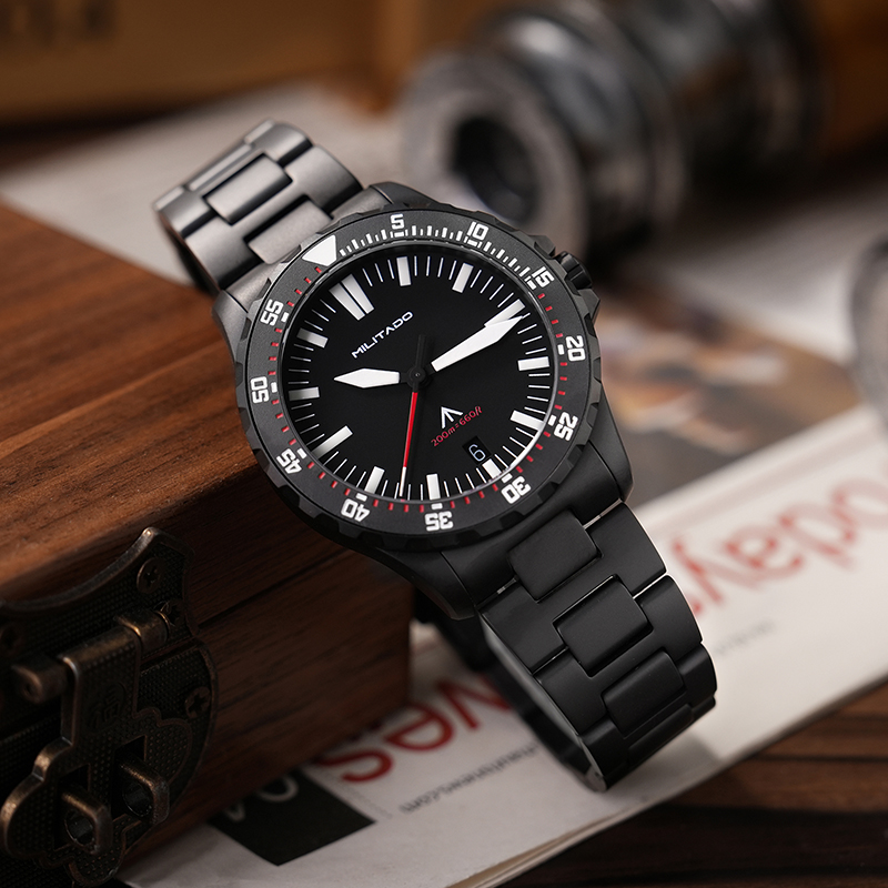 Militado ML16 New PVD Quartz W - Rolex Watch Submariner ulasan dan harga