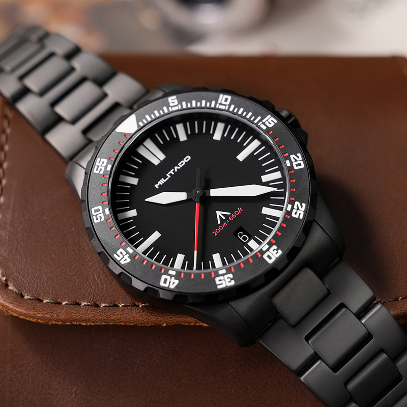 Militado ML16 New PVD Quartz W - Rolex Watch Submariner ulasan dan harga