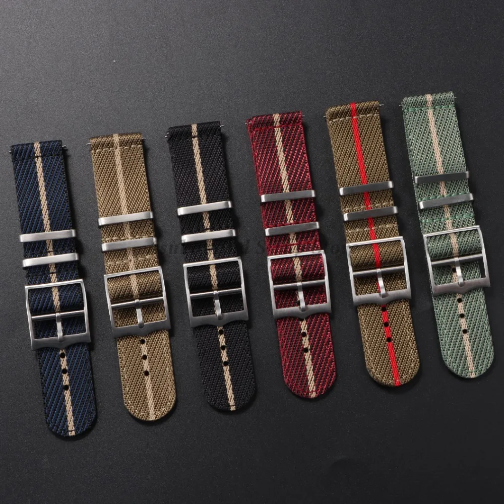 20nn 22mm Quick Release Nylon  - Suede Strap Watch ulasan dan harga