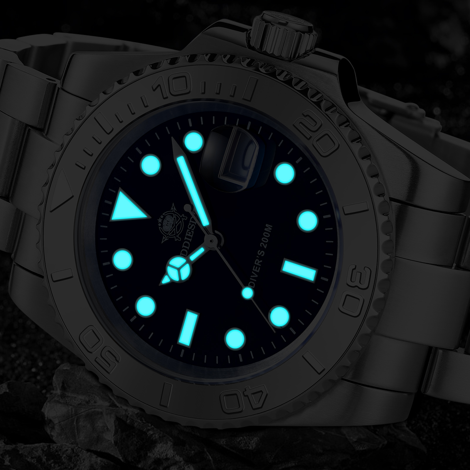 ADDIESIDVE Men's Stainless Ste - Rolex Watch Submariner ulasan dan harga