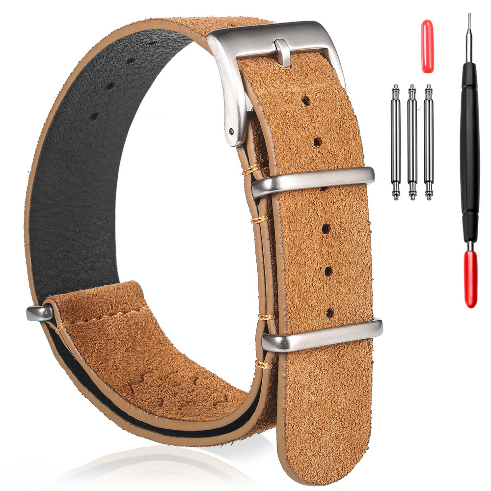 HEMSUT Genuine Leather Watch B - Tropic Strap Vintage ulasan dan harga