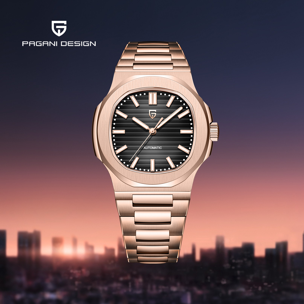 2025 New PAGANI DESIGN Rose Go - Rolex Watch Datejust ulasan dan harga