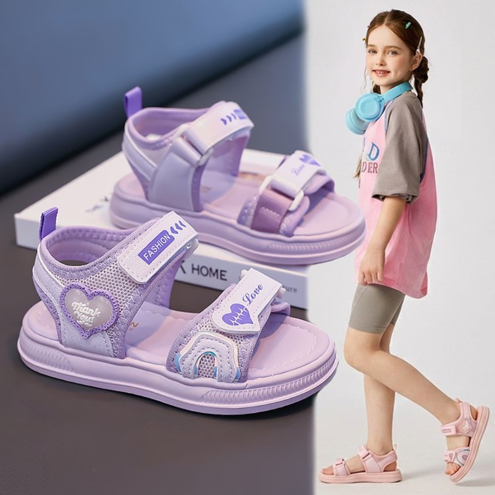 Girls' Heart-Shaped Princess S - Sport Loop Velcro ulasan dan harga