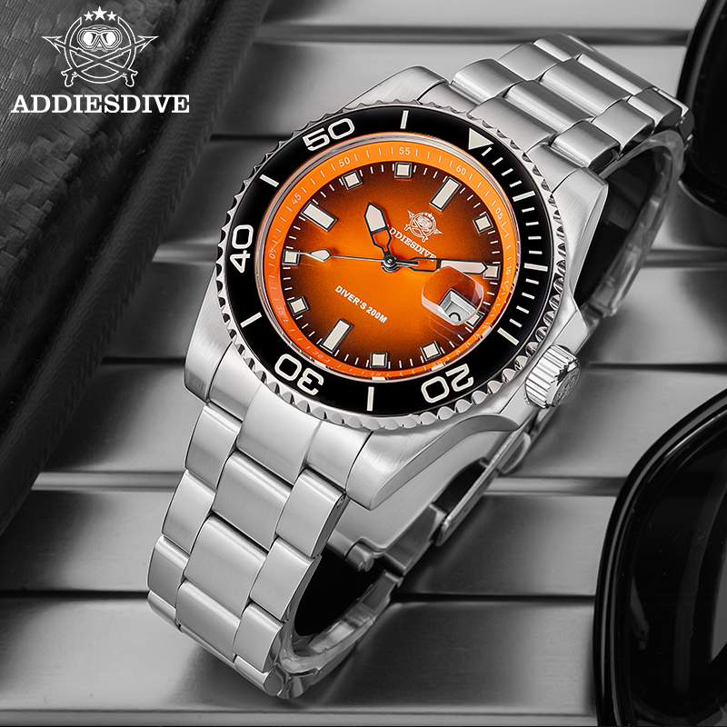 ADDIESDIVE Men's Watch Quartz  - Rolex Watch Submariner ulasan dan harga