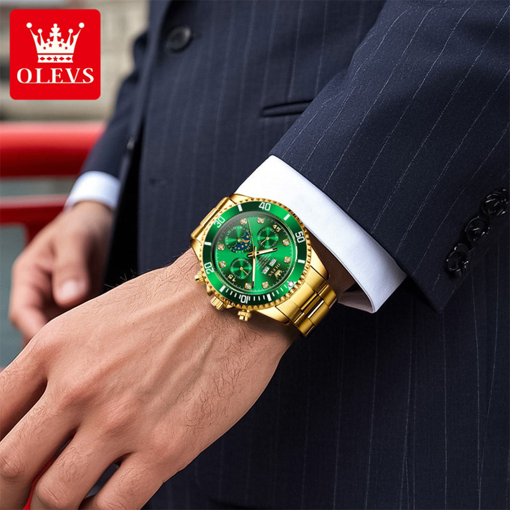OLEVS 6729 Automatic Watch Man - Rolex Watch Datejust ulasan dan harga
